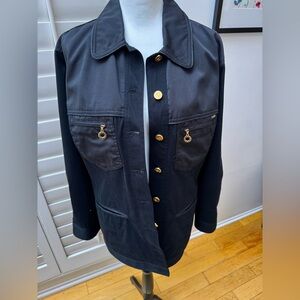 Laurel by Escada Vintage Black Jacket • Italian Size 38 fits 6/8 •Made in Italy